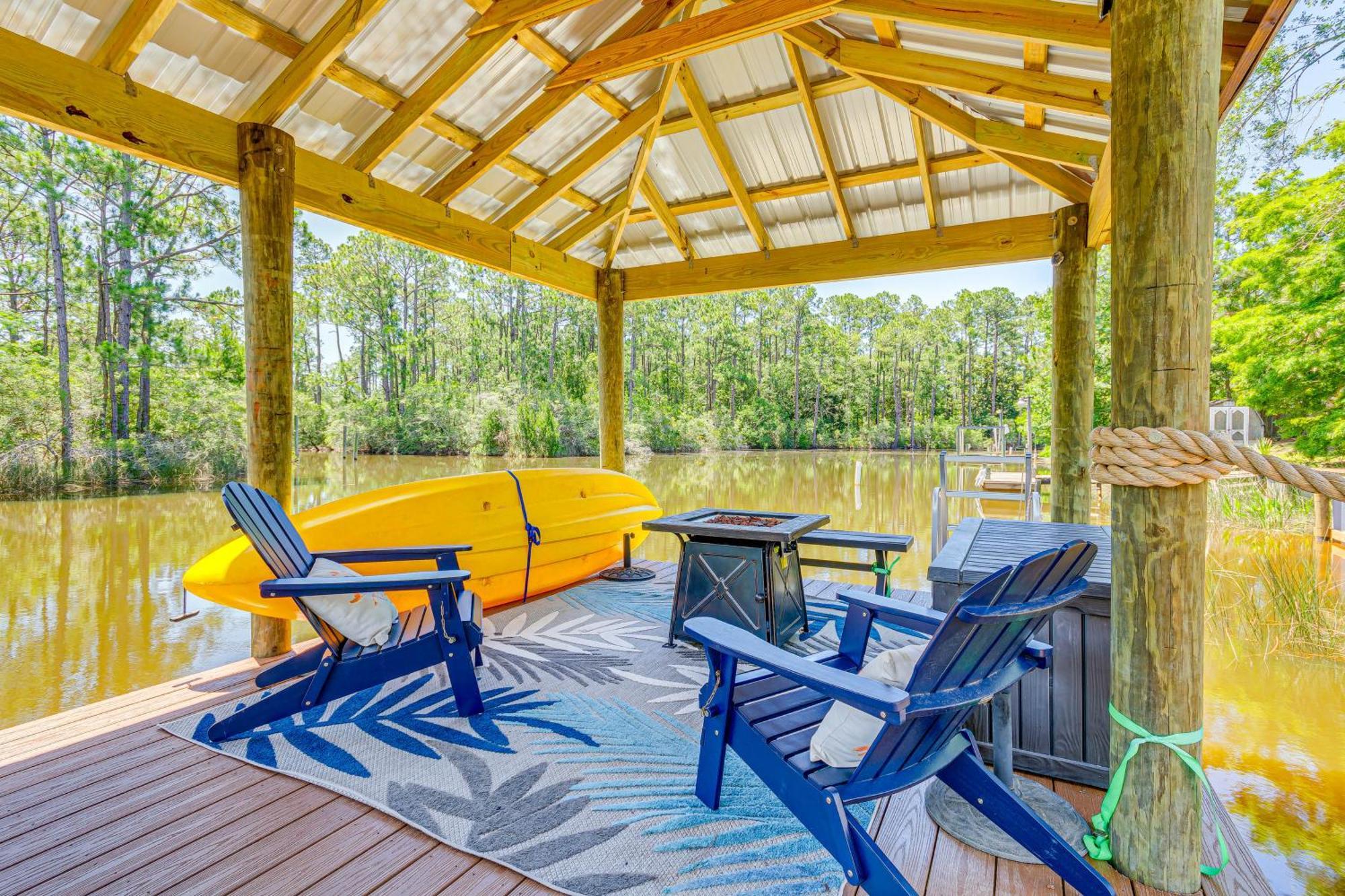 Waterfront Florida Vacation Rental With Boat Dock Milton Εξωτερικό φωτογραφία