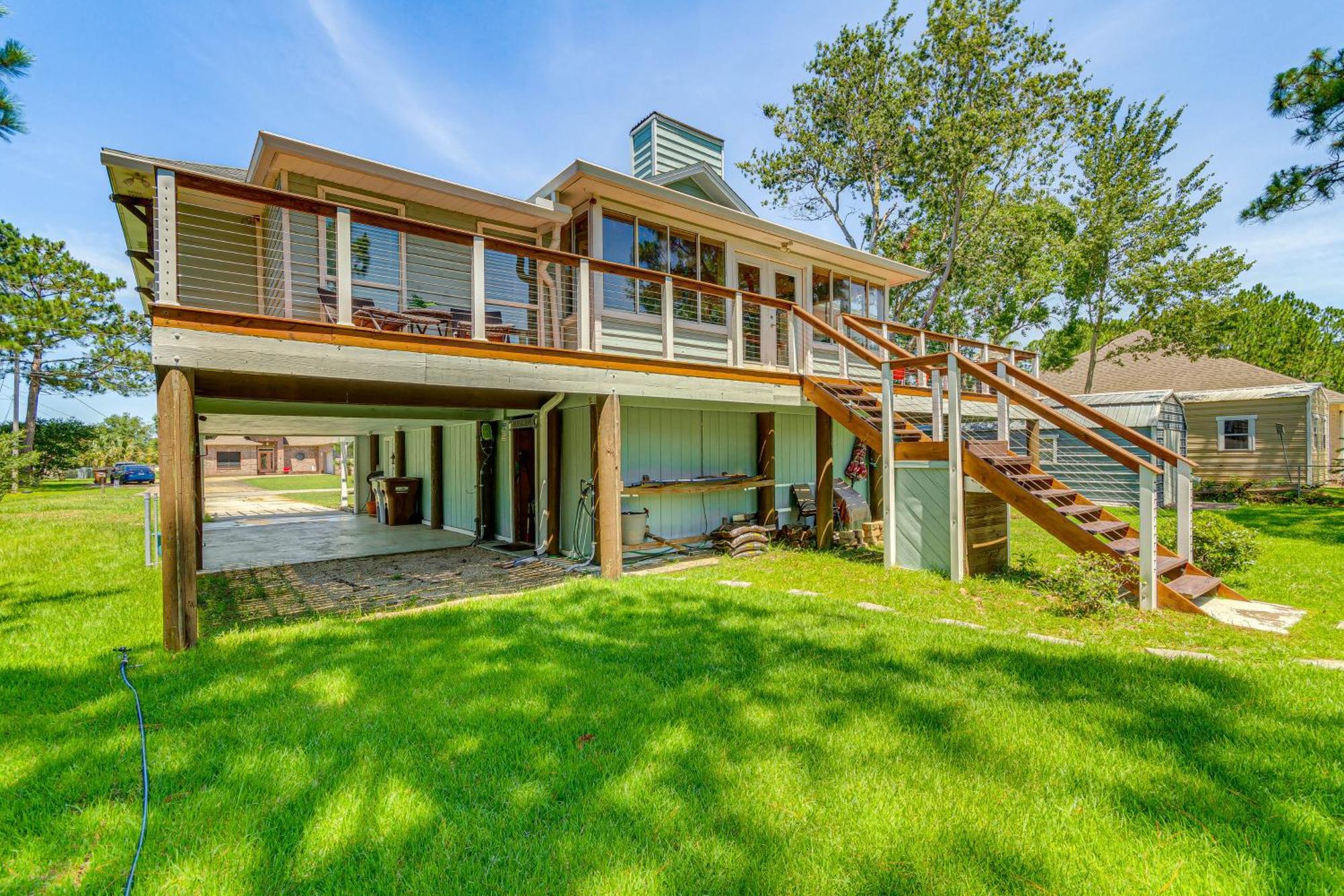 Waterfront Florida Vacation Rental With Boat Dock Milton Εξωτερικό φωτογραφία